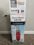 American Standard Slim-line ASD-125-SL 1/4 Hp Continuous Feed Disposal. Fixed Price $93.99.
