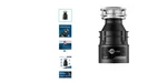 Insinkerator Badger 100 Garbage Disposal, 1/3 Hp. Fixed Price $70.00.