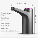 Hbn Water Dispenser, Universal Bottle Pump With Usb Electric Charging. Fixed Price $14.00.