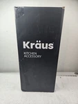 Kraus Food Garbage Disposal KWD100-75MBL New Open Box Black Colored. Fixed Price $100.00.