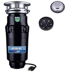 Waste Maid 3/4 Slim Line Garbage Disposal With Power Cord, Fits Tight Spaces. Fixed Price $129.99.
