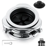 Garbage Disposal Flange 3 Bolt Mount Stainless Steel Kitchen Sink With Stopper. Fixed Price $39.46.