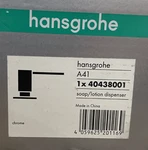New Hansgrohe 40438001 Focus Deck Mounted Soap Dispenser 16 Oz Chrome Free Ship. Fixed Price $27.00.