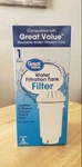 Great Value Replacement Water Filter GWF3 Alternative Compatible W/vitapur GWF8. Fixed Price $9.93.