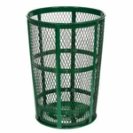 Global Industrial Outdoor Metal Trash Container 48 Gallon Green. Fixed Price $295.25.
