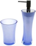 Gedy AU500-05 Aucuba Soap Dispenser And Toothbrush, Blue. Fixed Price $123.26.