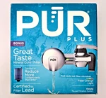 Pur Plus Faucet Mount Water Filtration System Chrome W/ 2 Filters PFM400HVP New. Fixed Price $29.99.