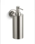 Kohler 14830-BN Purist Wall-mount Soap/lotion Dispenser, Round, Metal, Brushed. Fixed Price $149.99.