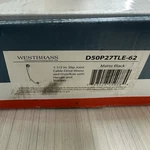 Westbrass Tubular In. Cable Drive Bath Waste Matte Black, D50P27TLE-62. Fixed Price $34.76.