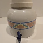 Springwell Stoneware Ceramic Water Crock Dispenser - 3 Gallon Atlanta, Georgia. Fixed Price $70.95.