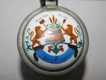 Guild Jug Glass Coat Of Arms Long Live The Noble Beer Brewery!. Fixed Price $103.93.