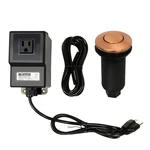 Akicon Copper Garbage Disposal Kitchen Air Switch Kit, Single Outlet Sink Top.... Fixed Price $122.24.