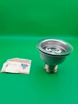 Glacier Stainless Steel Sink Strainer 100965 Chrome Plated Finish New Open Box. Fixed Price $11.00.
