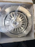 Sinkology Heavy Duty Disposal Flange Drain W/ Stopper Stainless Steel 3.5". Fixed Price $9.00.