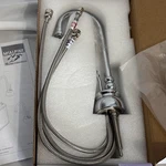Mountain Plumbing MT550-NL Hot And Cold Faucet Two Lever Polished Chrome. Fixed Price $139.99.