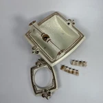 Amerock Bonaventure Cast Wall Inset Soap Dish Holder Fleur Lis Vintage. Fixed Price $24.99.