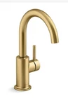 Kohler Contemporary K-26369-2MB Water Dispenser Beverage Faucet Brushed Brass. Fixed Price $278.00.