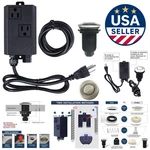 Elegant Dual Outlet Garbage Disposal Air Switch Kit Brushed Nickel Finish. Fixed Price $59.39.