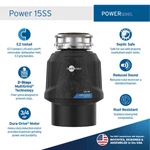 Insinkerator Badger 15SS 3/4HP 120V Garbage Disposal. Fixed Price $128.99.
