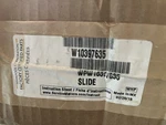 Whirlpool Refrigerator Drawer Slide Rail WPW10397635. Fixed Price $99.00.