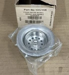 Brasstech 131/15 Midget Duo Basket Strainer - Satin Nickel. Fixed Price $29.99.