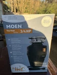 Moen GXC75C Garbage Disposal - Black. Fixed Price $55.00.