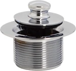 New Westbrass 79438CP-Z Polished Chrome Twist & Close Bathtub Stopper, Strainer. Fixed Price $18.00.