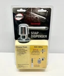 New Danco Universal Soap Dispenser W/ Straight Nozzle, Chrome, 10037. Fixed Price $9.95.