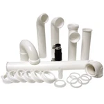 Complete 1/2" O.d. Garbage Disposal Installation Kit White 12 Pac. Fixed Price $30.40.