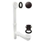 Westbrass A593244-12 14X1.5 White Tubular Bathtub Waste Overflow Tip-toe Drain. Fixed Price $61.29.