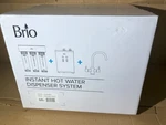 Brio 3-STAGE Instant Hot Water Undersink Dispenser System With Dual Flow Faucet. Fixed Price $999.99.
