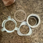 Insinkerator Metal Kitchen Disposal Flange Mounting Ring & Gasket Set. Fixed Price $10.00.
