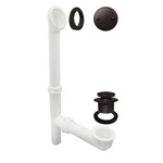 Westbrass A593244-12 14" X 1-1/2" White Tubular Bathtub Waste & Overflow Asse.... Fixed Price $46.78.