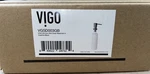 Vigo VGSD003GB Kitchen Sink Refillable Hand Soap Dispenser Graphite Black. Fixed Price $21.00.