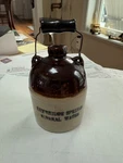 Vintage Mini Jug Cambridge Springs Mineral Water Stoneware Crock Advertising. Fixed Price $79.99.