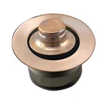 3-1/2 In. Ez-mount Sink Disposal Flange And Stopper Antique Copper. Fixed Price $83.86.