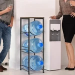 Water Jug Rack 5 Gallon Bottle Holder Organizer Storage Shelf Heavy Duty. Fixed Price $27.99.