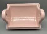 Vtg Pink Mcm Ceramic Recessed Toilet Paper Holder Wall Mount By American Co Usa. Fixed Price $28.99.