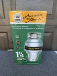 American Standard 1.25 Hp Waste Disposer Kitchen Food Garbage Quiet Disposal New. Fixed Price $72.25.