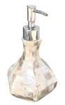 Soap Lotion Dispenser Mother Of Pearl Handmade Creative Scents Milano Hexagonal. Fixed Price $7.99.