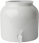 New Wave Enviro Porcelain Water Dispenser, Classic White. Fixed Price $74.15.