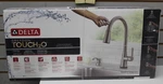 Delta Greydon TOUCH2O Pull-down Kitchen Faucet Stainless Steel 19826TZ-SPSD-DST. Fixed Price $189.00.