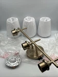 Ml Lighting 9703-MG Transitional Vanity Ashford Collection Gold. Fixed Price $57.91.