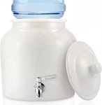 Ceramic Water Dispenser Crock With 304 Stainless Steel Faucet, V. Fixed Price $126.99.