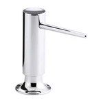 Kohler 1995-CP Contemporary Soap / Lotion Dispenser, 16 Ounce Kitchen Sink. Fixed Price $54.11.