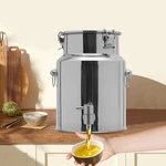 Beverage Drink Dispenser 304 Stainless Steel Milk Can Transport Barrel. Fixed Price $53.24.