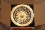 Mountain Plumbing MT202/PVD Complete Stopper And Strainer Unit Polished Brass. Fixed Price $60.71.