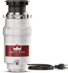 1/2 Garbage Disposal With Power Cord For Kitchen Sink Food Waste, L-1001. Fixed Price $136.78.