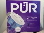 11 Cup Water Filtration Pitcher Filters Chlorine Mercury 40-GALLON Purifier. Fixed Price $20.00.