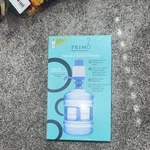 Primo Portable Water Dispenser 3-5 Gallon, No Electricity, Blue/white, Room Temp. Fixed Price $35.90.